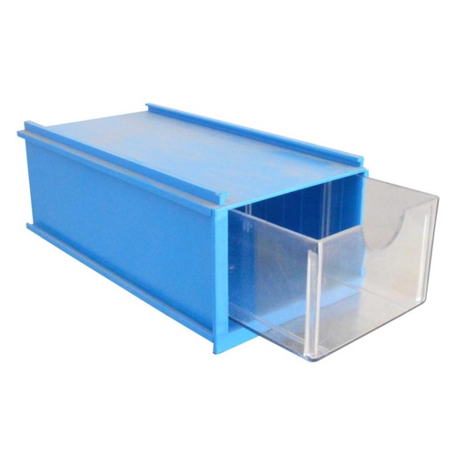 CAJA ORGANIZADORA MINI  2 (ANCHO 8.5 ALTO 6 LARGO 16.5 CMS)