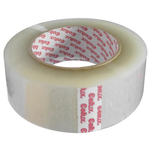CINTA ANCHA CELLUX 2" X 200 YRDS TRANSPARENTE (CAJA X 72)