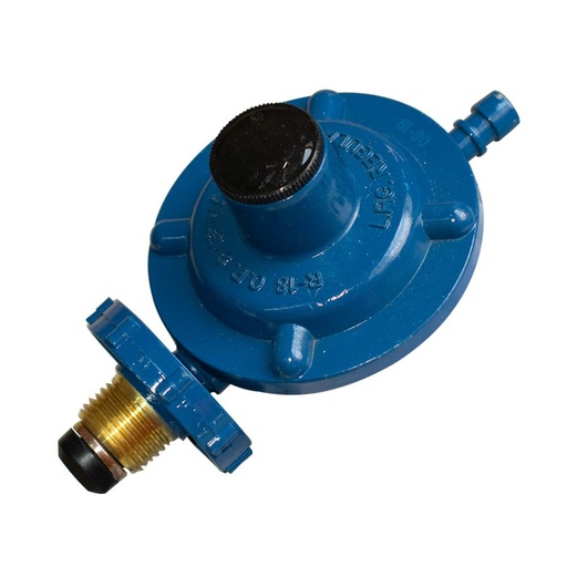 REGULADOR GAS HUMCAR AZUL SOLO GLP R18 CAJA X 100