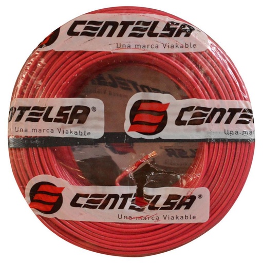 CABLE CENTELSA 7 HILOS 14 (ROJO)