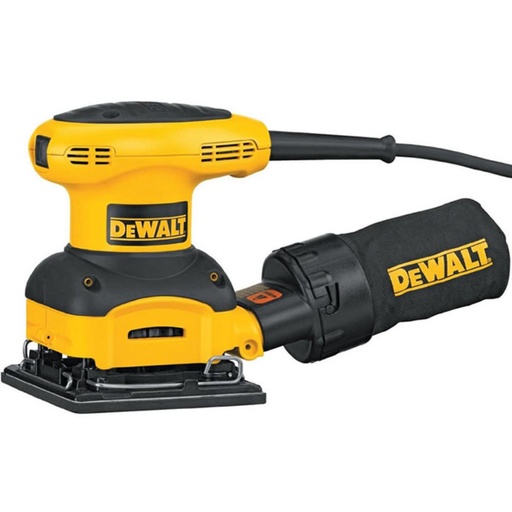 LIJADORA DEWALT DE PALMA 1/4 PLIEGO 2.4 AMPS 1400 OPM(D26441)(DWE6411-B3)