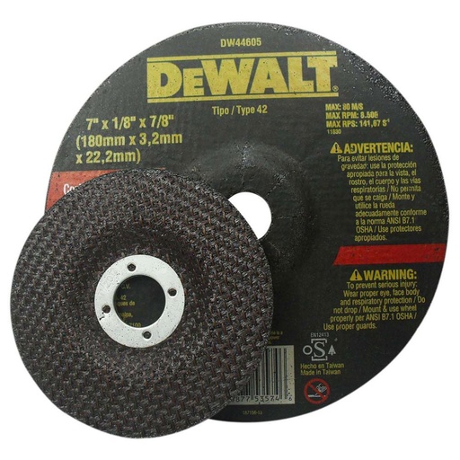 DISCO DEWALT C/M 7 X 1/8 (DW54840)