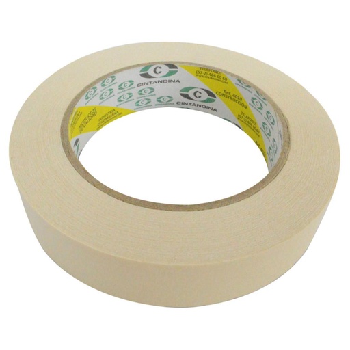 CINTA ENMASCARAR 1/2" X 40 MTS PARA CONSTRUCCION CINTANDINA (CE-202)