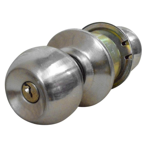CHAPA BOLA ALCOBA P/METALICO UDUKE (COLOR SATINADA) (5871-SN) (HT20534)