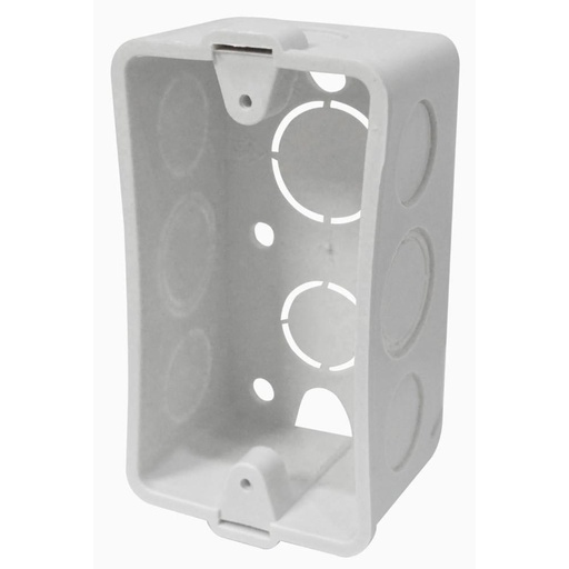 CAJA PLASTICA 2X4 BLANCA INDUMA CERTIFICADA (T1202-0027)