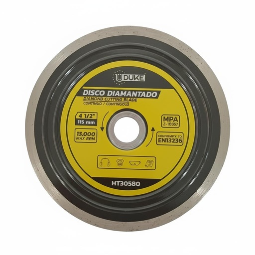 DISCO DIAMANTADO CONTINUO UDUKE 4 1/2 (HT30580)