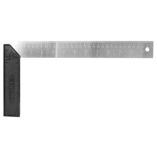 ESCUADRA ALUMINIO STANLEY ECONOMICA 10" (46-039)