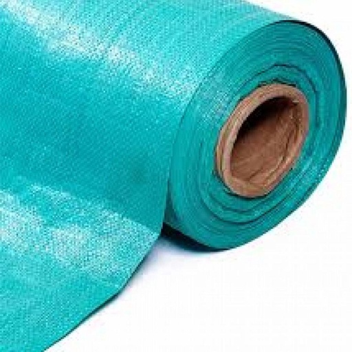 TELA VERDE PARA ENCERRAMIENTO DE CONSTRUCCIONES ANTI UV- 2 X 100 MTRS(6226)