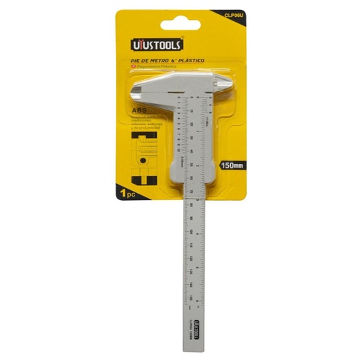 CALIBRADOR PIE DE REY PLASTICO UYUSTOOLS  (CLP06U)