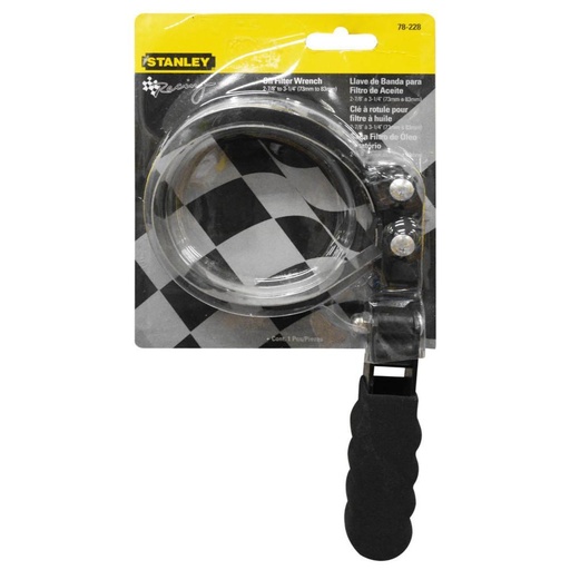 LLAVE DE BANDA PARA FILTRO DE ACEITE STANLEY (73MM A 83MM) (78-228)