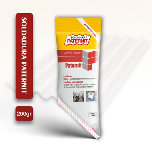 SOLDADURA PATERNIT 200 GRS (1/16) MASILLA (BOLSA) (PB0015)