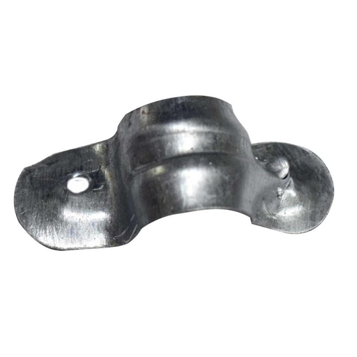 GRAPA CONDUIT GALVANIZADA 1/2 DOBLE ALA