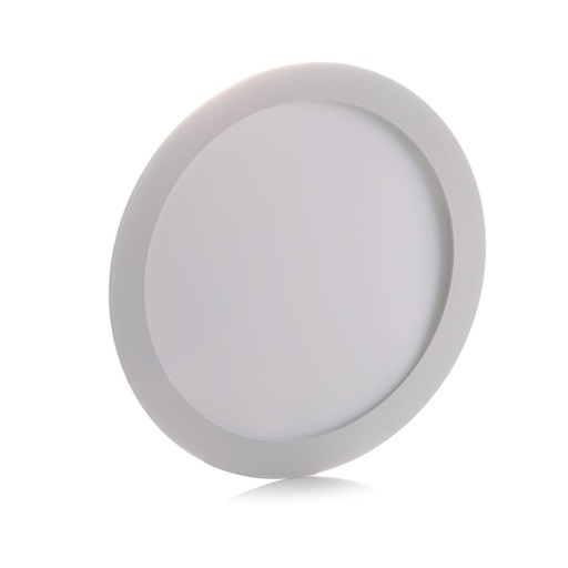 PANEL LED 18W REDONDO INCRUSTAR LUZ DIA TITANIUM 85-265VAC (6500K) (TTA06)