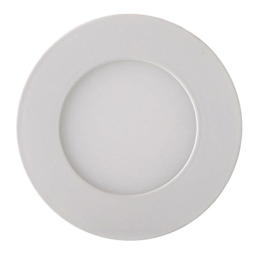 PANEL LED 3W REDONDO INCRUSTAR LUZ DIA (6500K)(ZFR528)