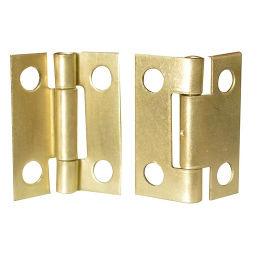 BISAGRA COMUN DORADA INDUMA 3 1/2 C.18 (CAJITA X 12 PAR) (T1103-0093)