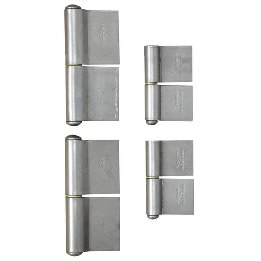 BISAGRA HIERRO ARMILLAR ALETA 2" (3/8) INDUMA (X DOCENA PARES) x PQTE (T1101-0001)