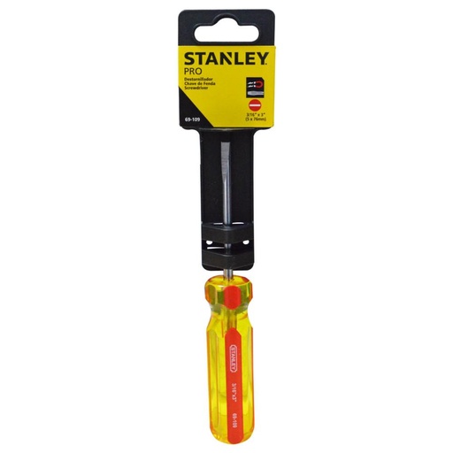 DESTORNILLADOR STANLEY PRO 3/16X3 (-)(69-109)(STHT69109)