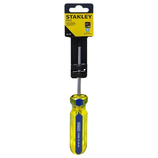 DESTORNILLADOR STANLEY PRO 1/4X4 (+)(STHT69145)