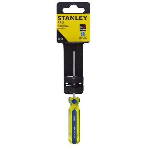 DESTORNILLADOR STANLEY PRO 1/8X3 (+)(STHT69138)