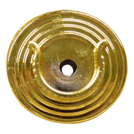 ACCESORIO CORTINERO PLAFON DORADO EN U (ABIERTO) 1 (170201