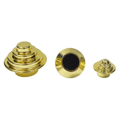 ACCESORIO CORTINERO TERMINAL DORADO ESCALERA 1 (140201)