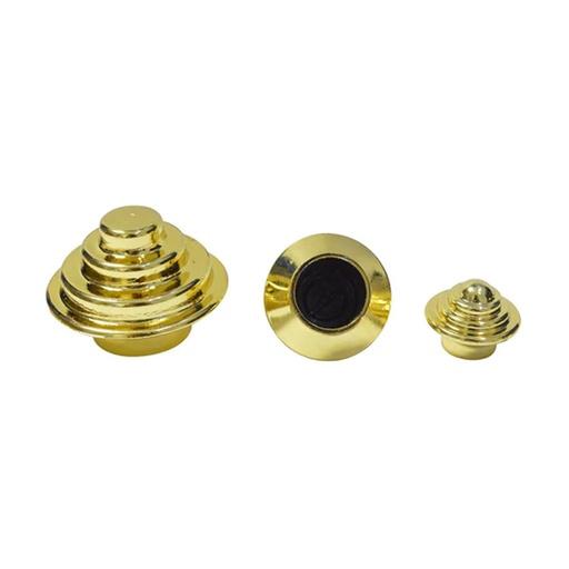 ACCESORIO CORTINERO TERMINAL DORADO ESCALERA 3/4 (140401)