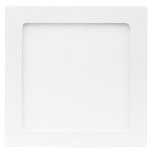 PANEL LED 12W CUADRADO S/P LUZ DIA UDUKE (6500K)(85-265V)(HT80376)(35042B)