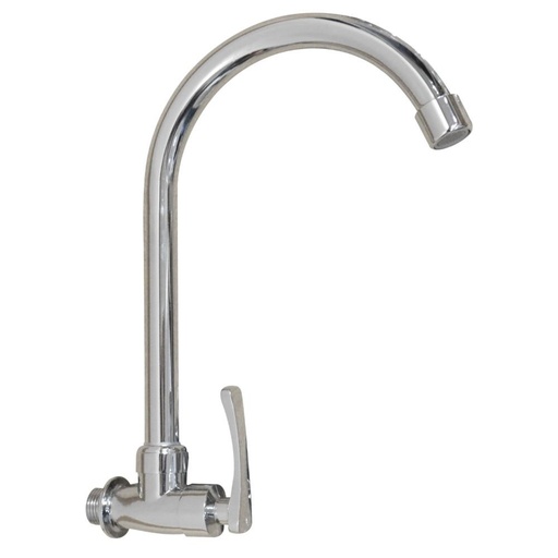 LLAVE CUELLO GANSO P/ALETA PARED UDUKE INOXIDABLE (HT60092)