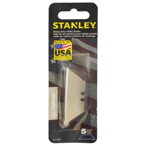 REPUESTO BISTURI STANLEY X 5  (11-921 )( USAR EN LA REF 10-175)