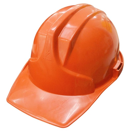 CASCO CONSTRUCCION  PROFESIONAL NARANJA (CON NORMAS-DIELECTRICO-3 APOYOS