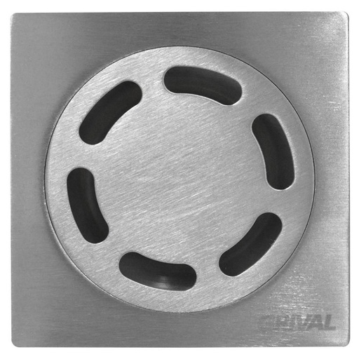 REJILLA PISO ACERO INOXIDABLE 10 X 10CM- 3 CONTEMPORANEA GRIVAL (937210001)