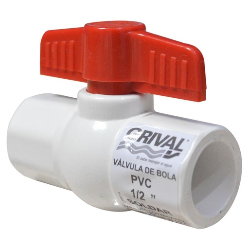 LLAVE BOLA PVC LISA 1/2" GRIVAL (797503331)