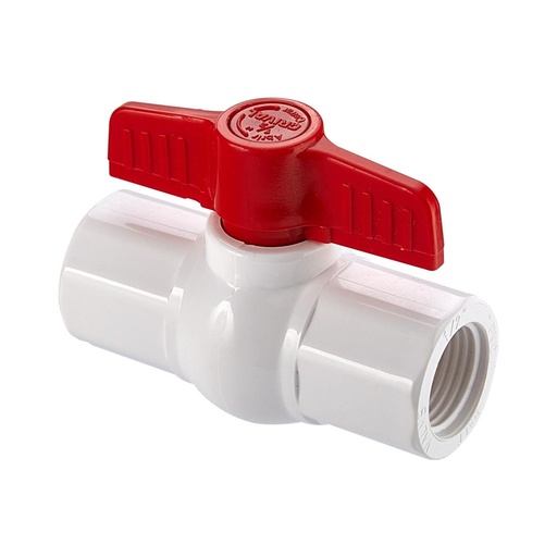 LLAVE BOLA PVC ROSCA 1/2" GRIVAL (797553331)