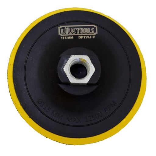 SOPORTE PARA DISCO VELCRO 41/2'' + 5 LIJAS (A367-DP115J-P)