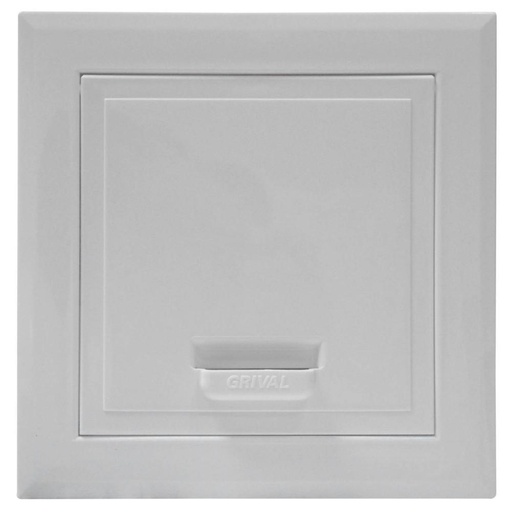 TAPA REGISTRO 15 X 15 BLANCA GRIVAL (937033331)