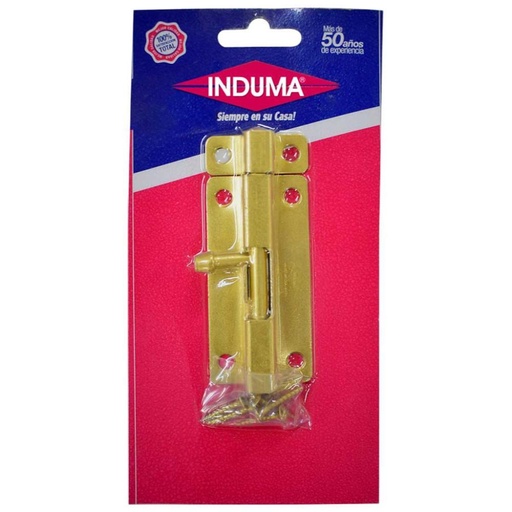 PASADOR COBRE INDUMA 4 C.18 (LATONADO)(T1502-0084)