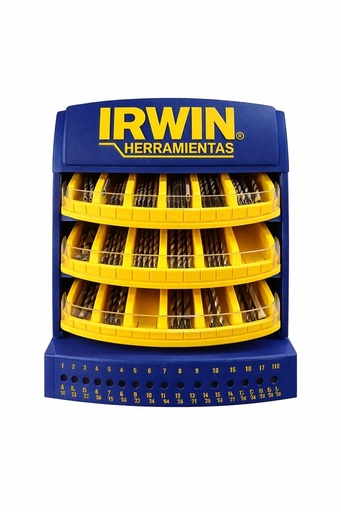 EXHIBIDOR DE BROCAS MINI IRWIN (C/M $500.000 ANTES DE IVA)
