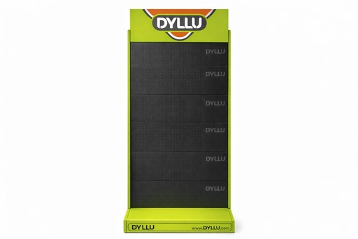 MATERIAL PUBLICITARIO (EXHIBIDOR DYLLU KIT COMPLETO DE 220CM) (220X95X38)