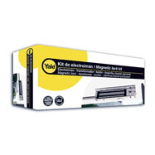 KIT DE ELECTROIMAN YALE 180KG EN ZL (350 LBS) C/SENSOR 12V/24VCD (INLCUYE BRACKET)(6672)