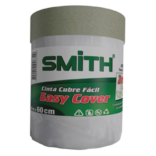 Smith Cinta cubre fácil - 45 cm plástico x 18 mm cinta x 30 m