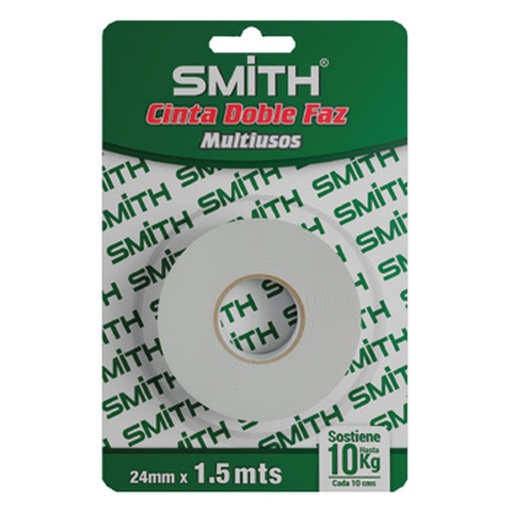Smith Cinta doble faz - 24 mm x 1,5 m