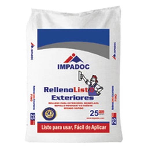 Impadoc RellenoListo exteriores - Saco 25 kg