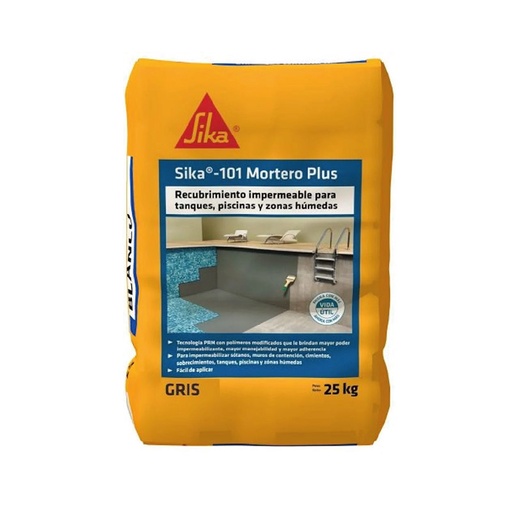 SIKA 101 MORTERO GRIS - 50kg