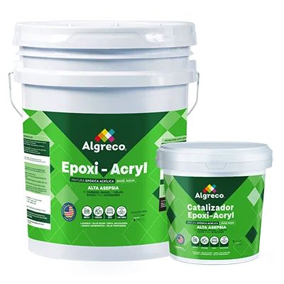 Epoxi Acryl Algreco - Cuñete + catalizador 1/2 gal - Brillante