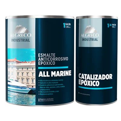 Esmalte Anticorrosivo Epóxico All Marine - Negro