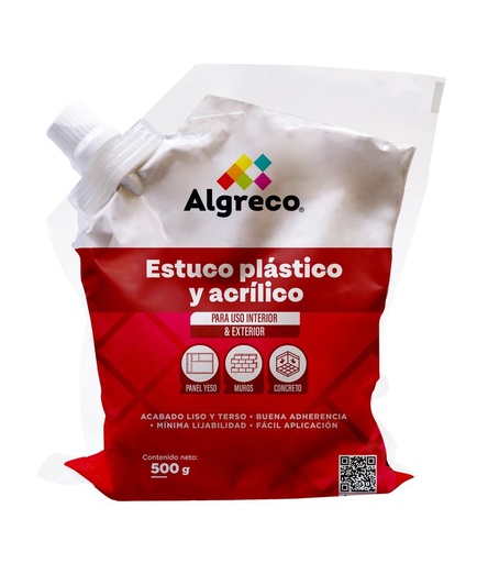 Estuco Plástico y Acrílico - 500 gr