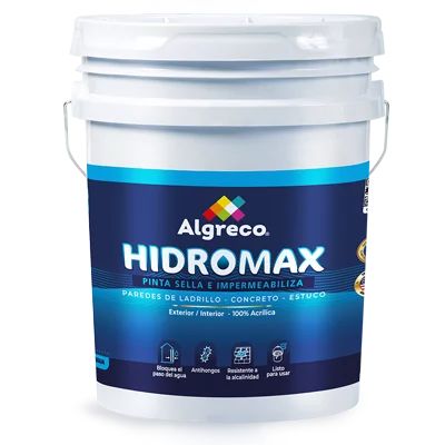 Pintura Impermeabilizante Hidromax - Cuñete (5 galones)