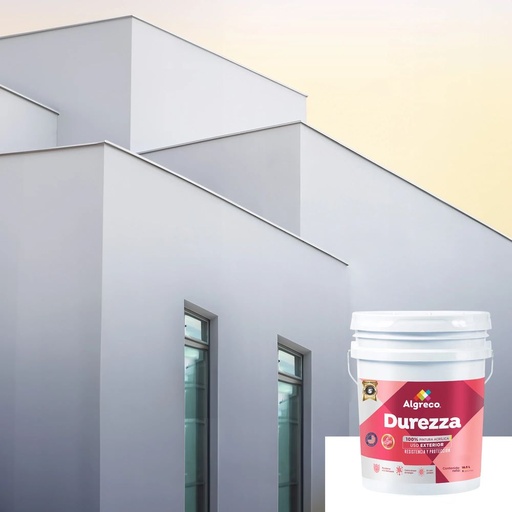 Pintura para fachadas Durezza - Blanco - Cuñete 5 galones