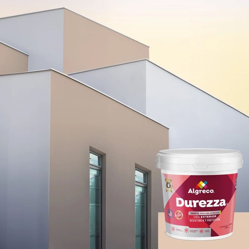 Pintura para fachadas Durezza - Marfil - Cuñete 5 galones