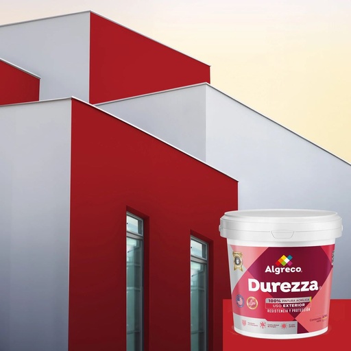 Pintura para fachadas Durezza - Rojo - Galón